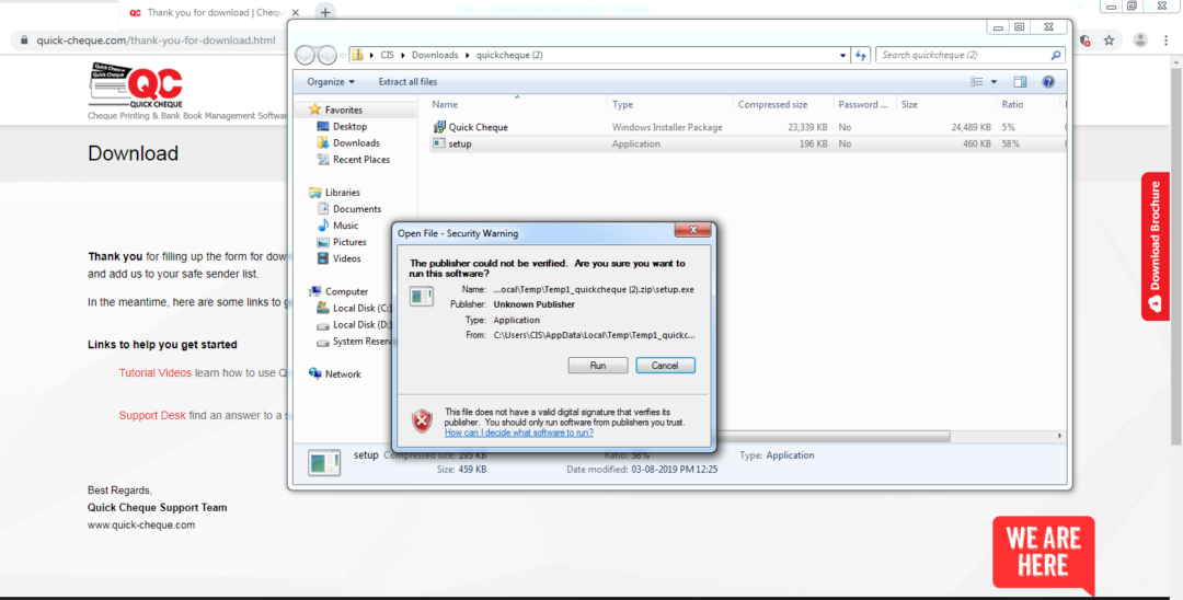 Fast Cheque Software How To Install QC – Free Cheque Printing Writing Software Quick Cheque