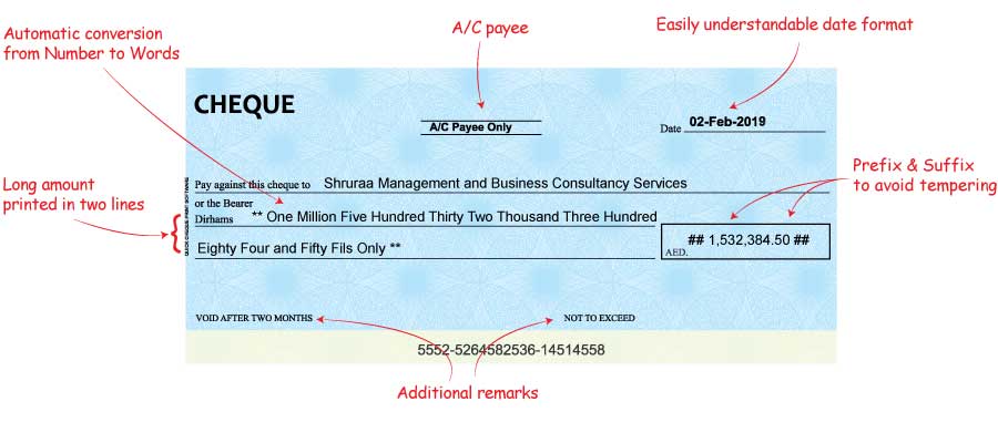 Cheque Printing Software Kenya